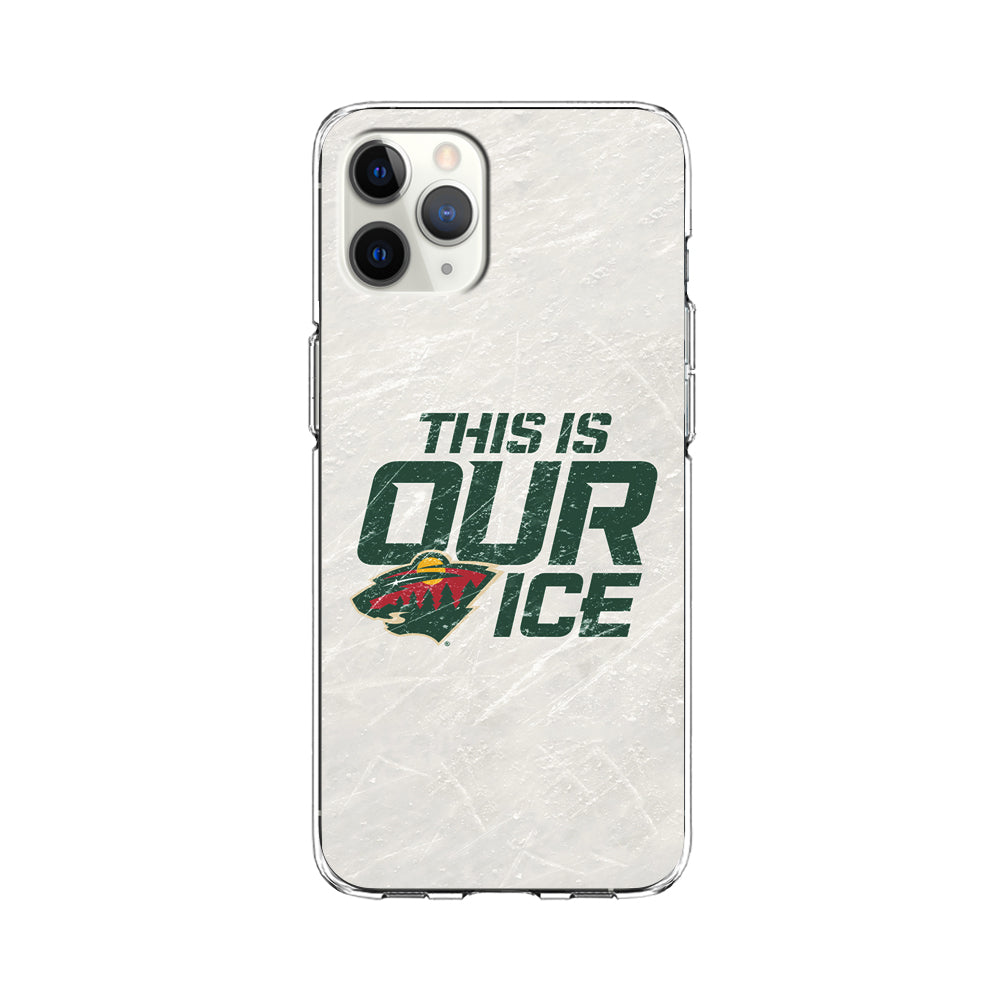 Hockey Minnesota Wild NHL 001 iPhone 11 Pro Max Case-Phone Case-Clear Soft Case-Altracase