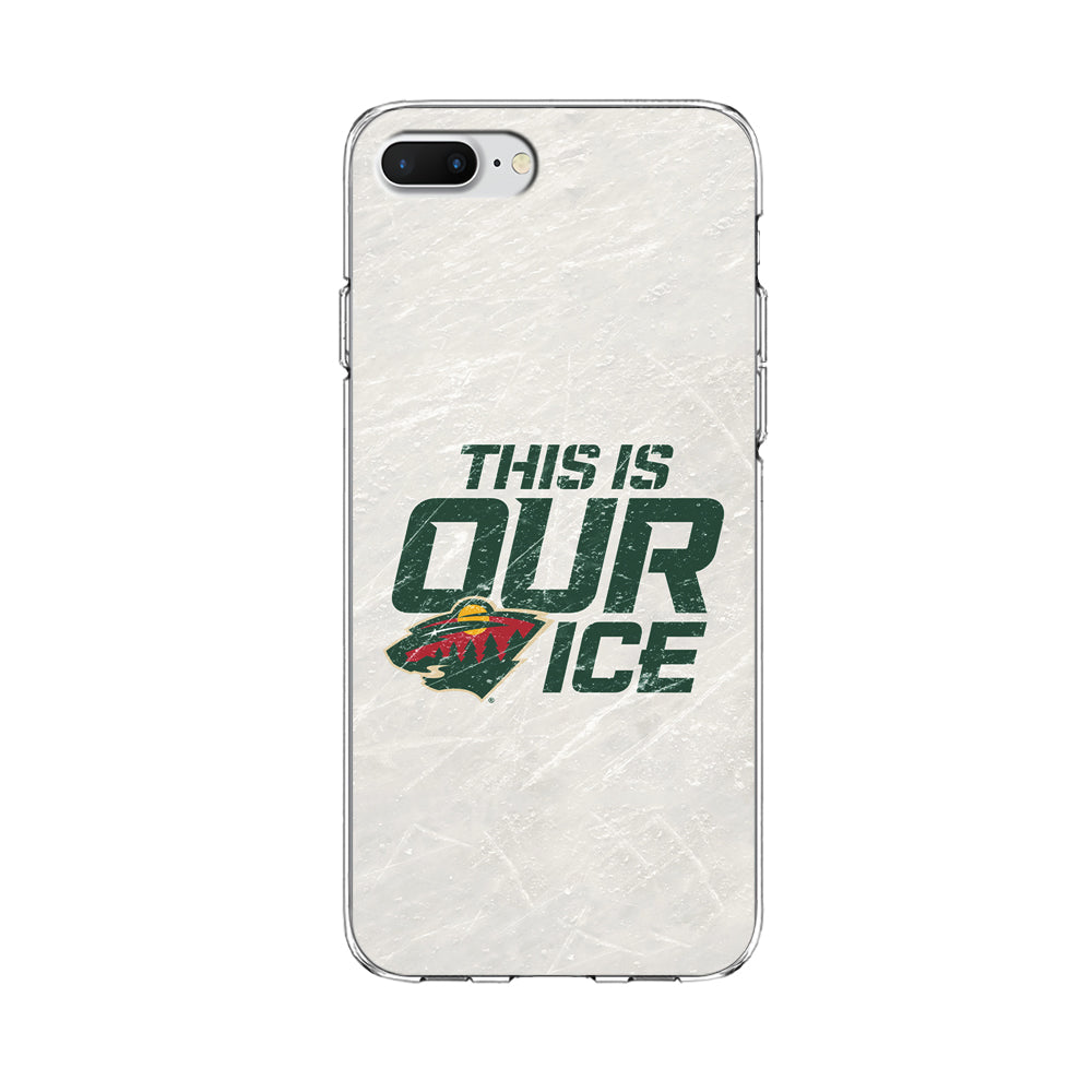 Hockey Minnesota Wild NHL 001 iPhone 8 Plus Case-Phone Case-Clear Soft Case-Altracase