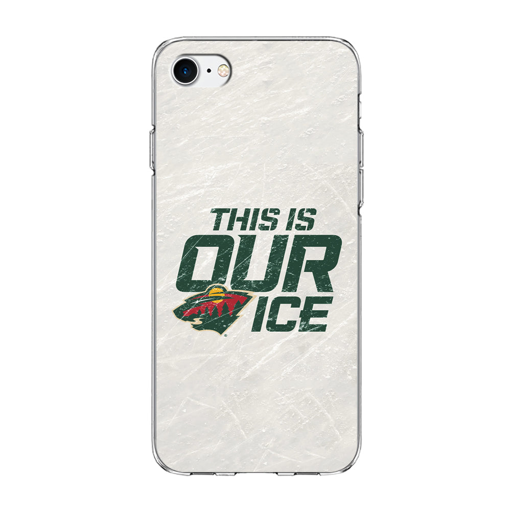 Hockey Minnesota Wild NHL 001 iPhone 7 Case-Phone Case-Clear Soft Case-Altracase