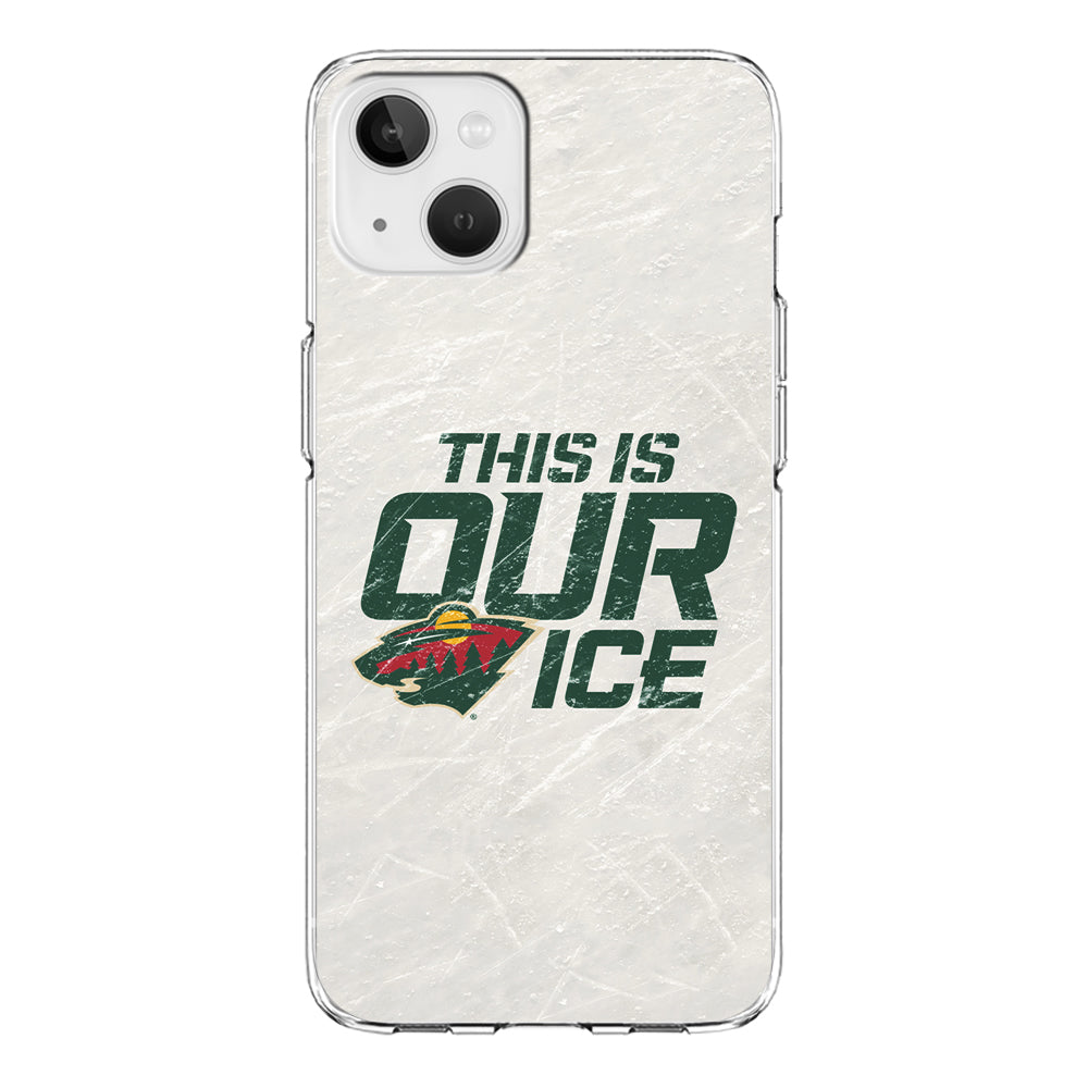 Hockey Minnesota Wild NHL 001 iPhone 13 Mini Case-Phone Case-Clear Soft Case-Altracase