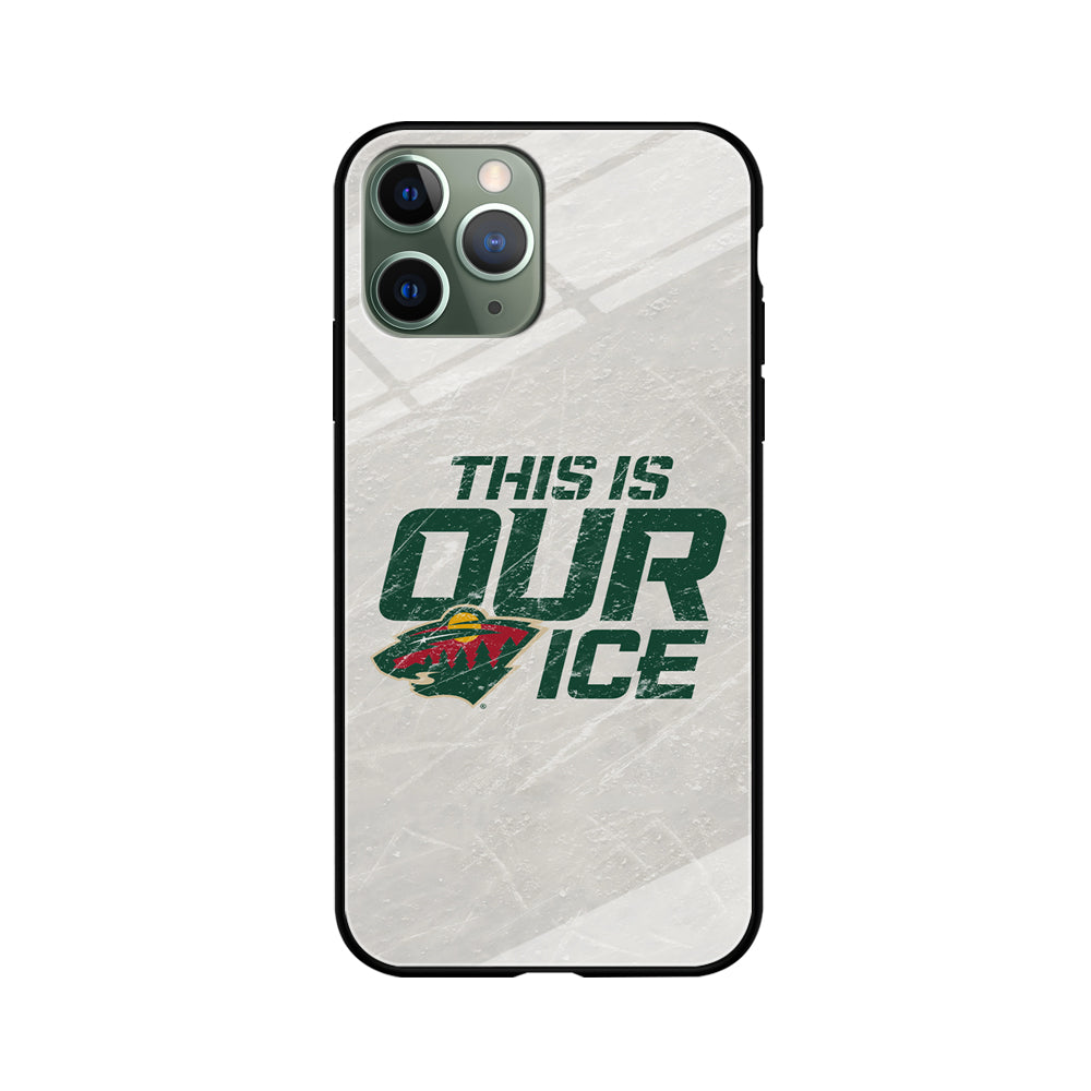 Hockey Minnesota Wild NHL 001 iPhone 11 Pro Max Case-Phone Case-Tempered Glass Case-Altracase