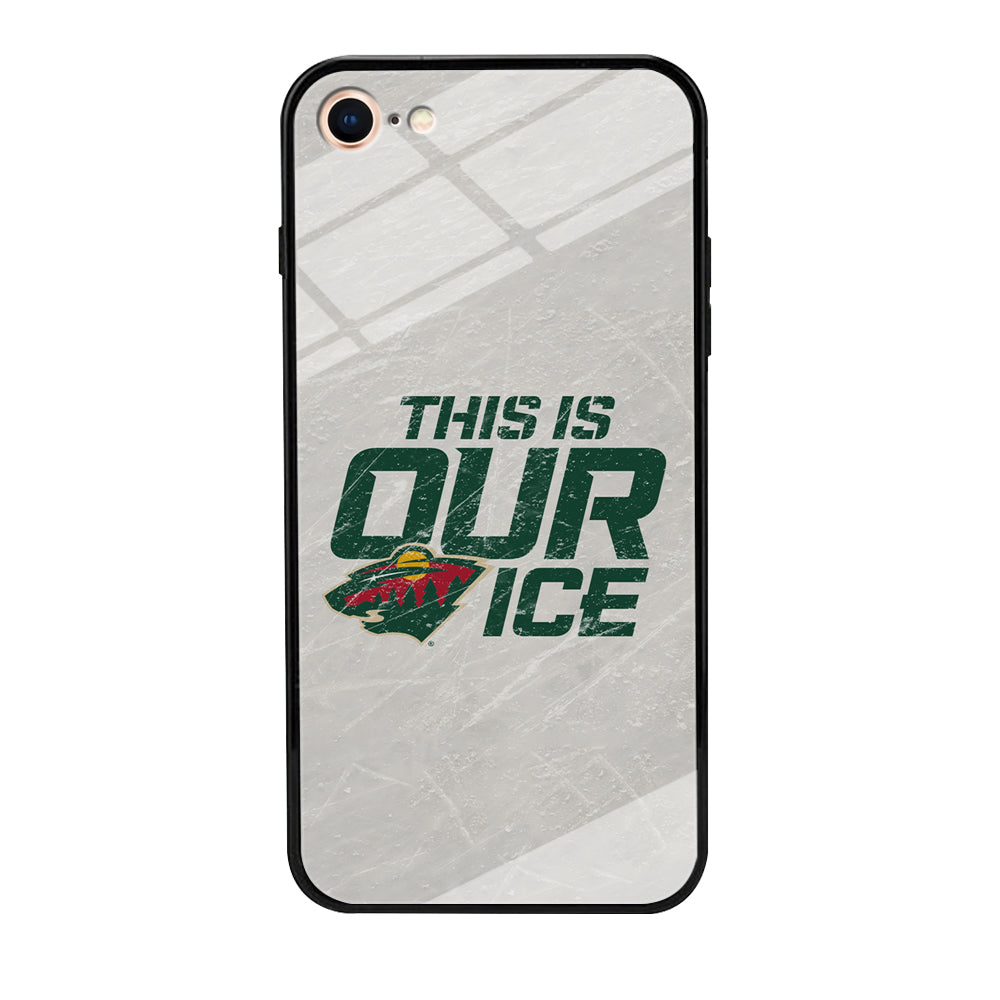 Hockey Minnesota Wild NHL 001 iPhone 7 Case-Phone Case-Tempered Glass Case-Altracase