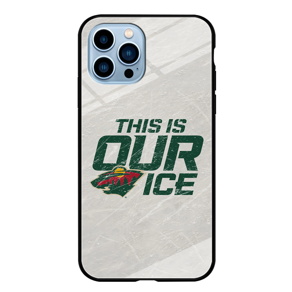 Hockey Minnesota Wild NHL 001 iPhone 13 Pro Max Case-Phone Case-Tempered Glass Case-Altracase