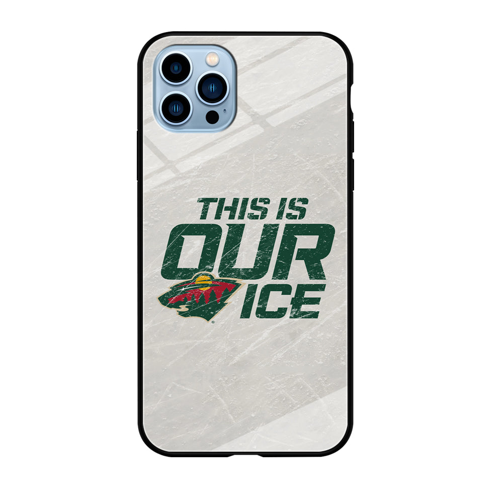 Hockey Minnesota Wild NHL 001 iPhone 12 Pro Case-Phone Case-Tempered Glass Case-Altracase