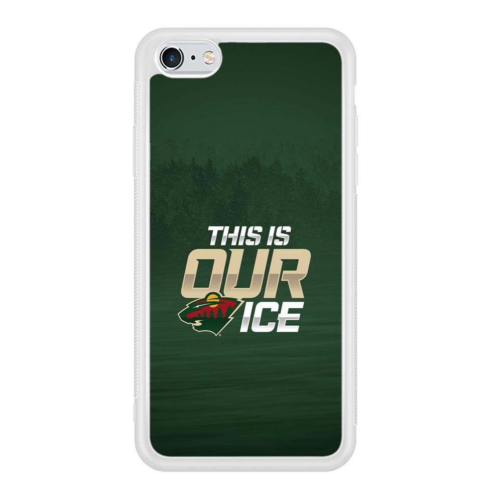 Hockey Minnesota Wild NHL 002 iPhone 6 | 6s Case-Phone Case-Rubber White (2D Case)-Altracase