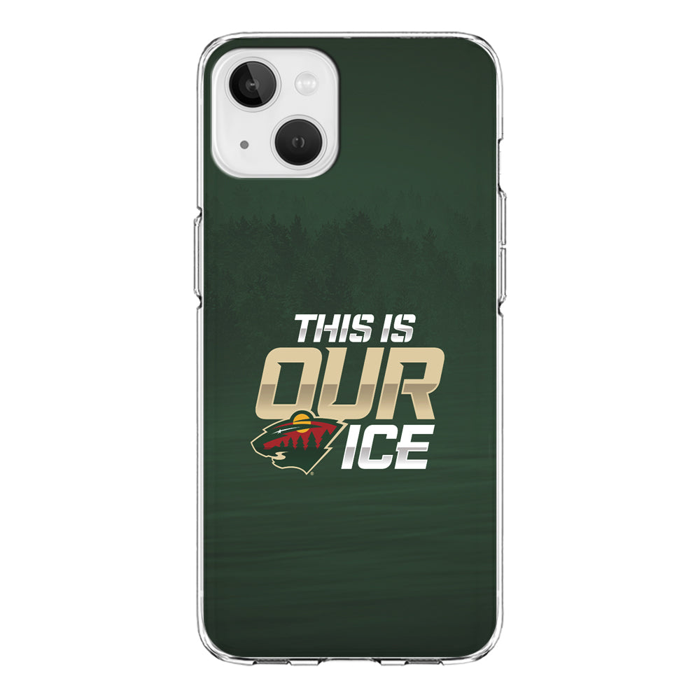 Hockey Minnesota Wild NHL 002 iPhone 13 Mini Case-Phone Case-Clear Soft Case-Altracase