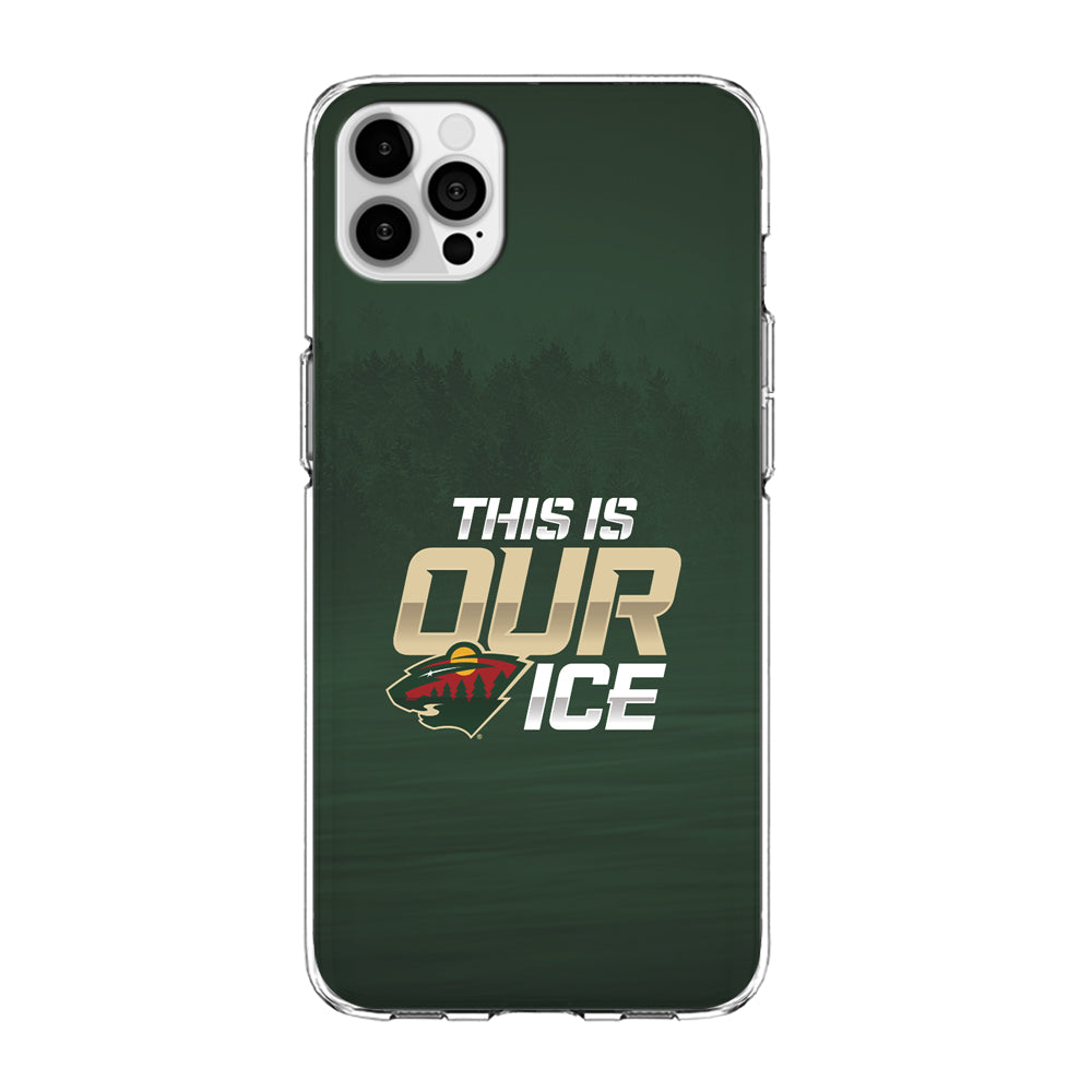 Hockey Minnesota Wild NHL 002 iPhone 13 Pro Case-Phone Case-Clear Soft Case-Altracase