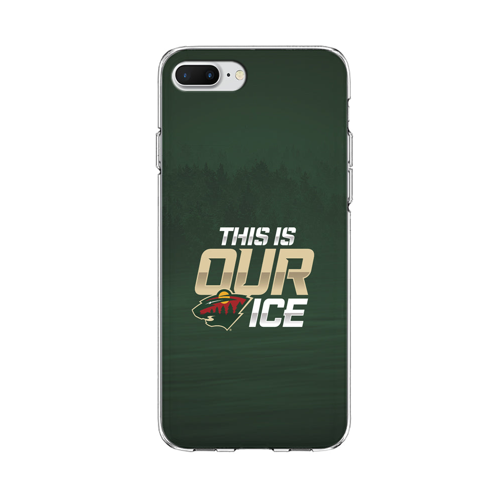 Hockey Minnesota Wild NHL 002 iPhone 8 Plus Case-Phone Case-Clear Soft Case-Altracase