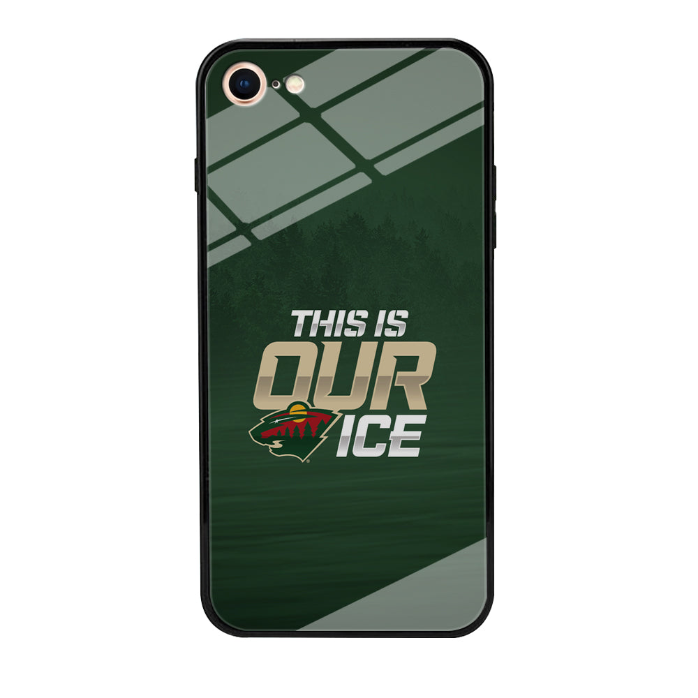Hockey Minnesota Wild NHL 002 iPhone 7 Case-Phone Case-Tempered Glass Case-Altracase