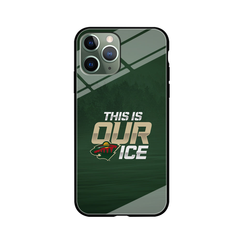 Hockey Minnesota Wild NHL 002 iPhone 11 Pro Case-Phone Case-Tempered Glass Case-Altracase
