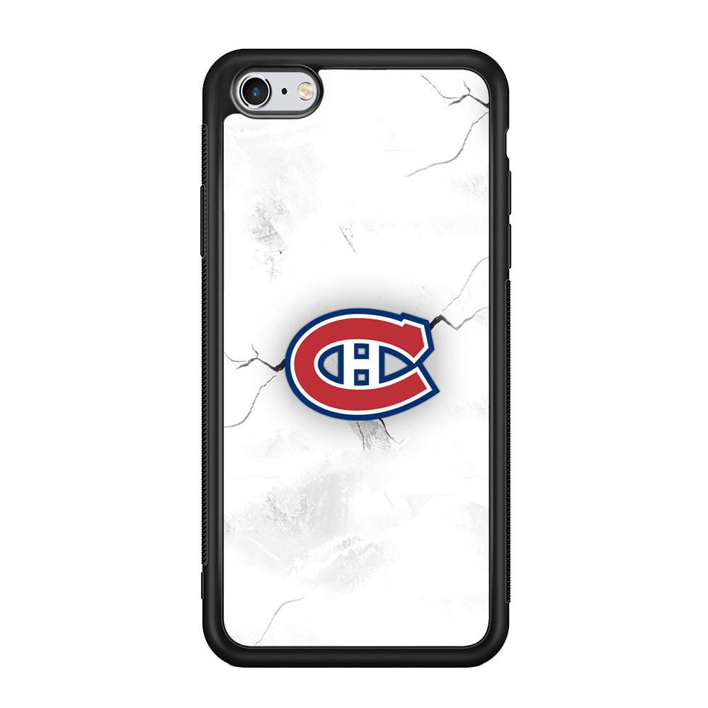 Hockey Montréal Canadiens NHL 001 iPhone 6 | 6s Case-Phone Case-Rubber Black (2D Case)-Altracase