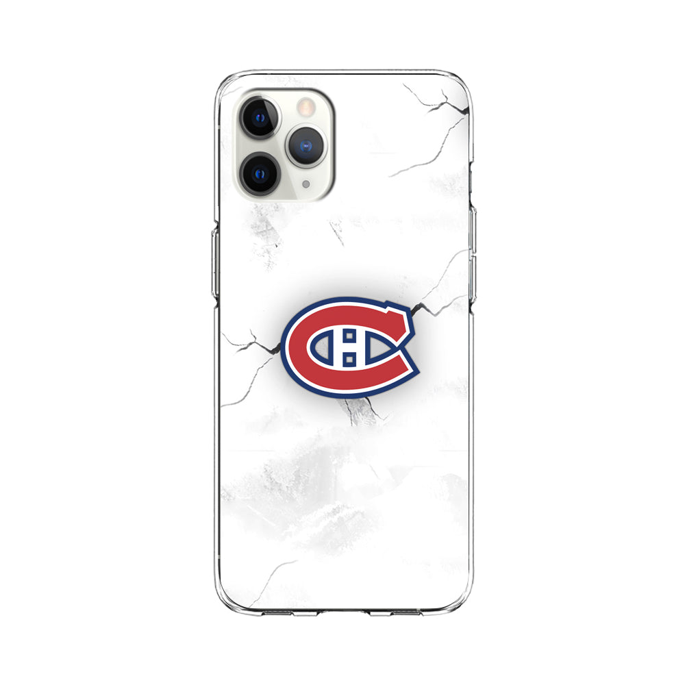 Hockey Montréal Canadiens NHL 001 iPhone 11 Pro Max Case-Phone Case-Clear Soft Case-Altracase
