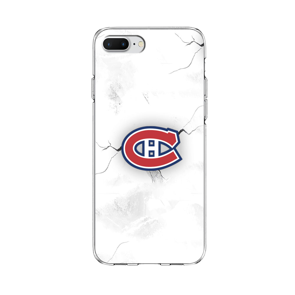Hockey Montréal Canadiens NHL 001 iPhone 8 Plus Case-Phone Case-Clear Soft Case-Altracase