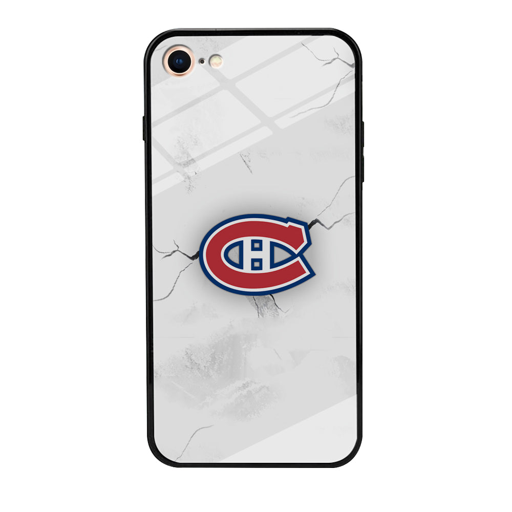 Hockey Montréal Canadiens NHL 001 iPhone 7 Case-Phone Case-Tempered Glass Case-Altracase