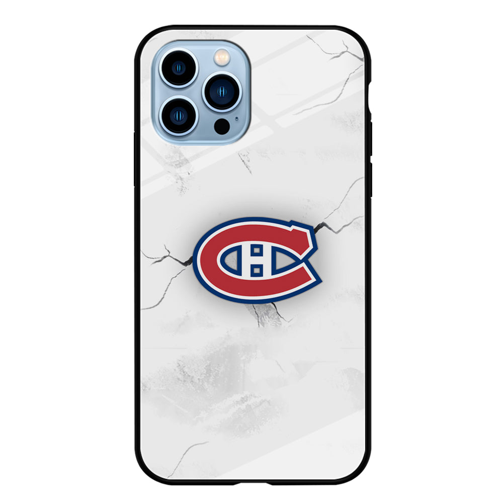 Hockey Montréal Canadiens NHL 001 iPhone 15 Pro Case-Phone Case-Tempered Glass Case-Altracase