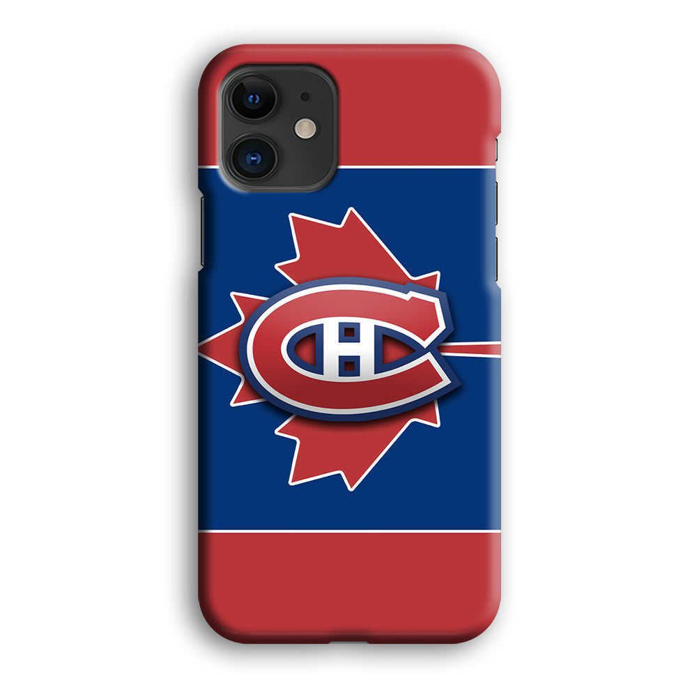 Hockey Montréal Canadiens NHL 002 iPhone 12 Case-Phone Case-3D Case-Altracase
