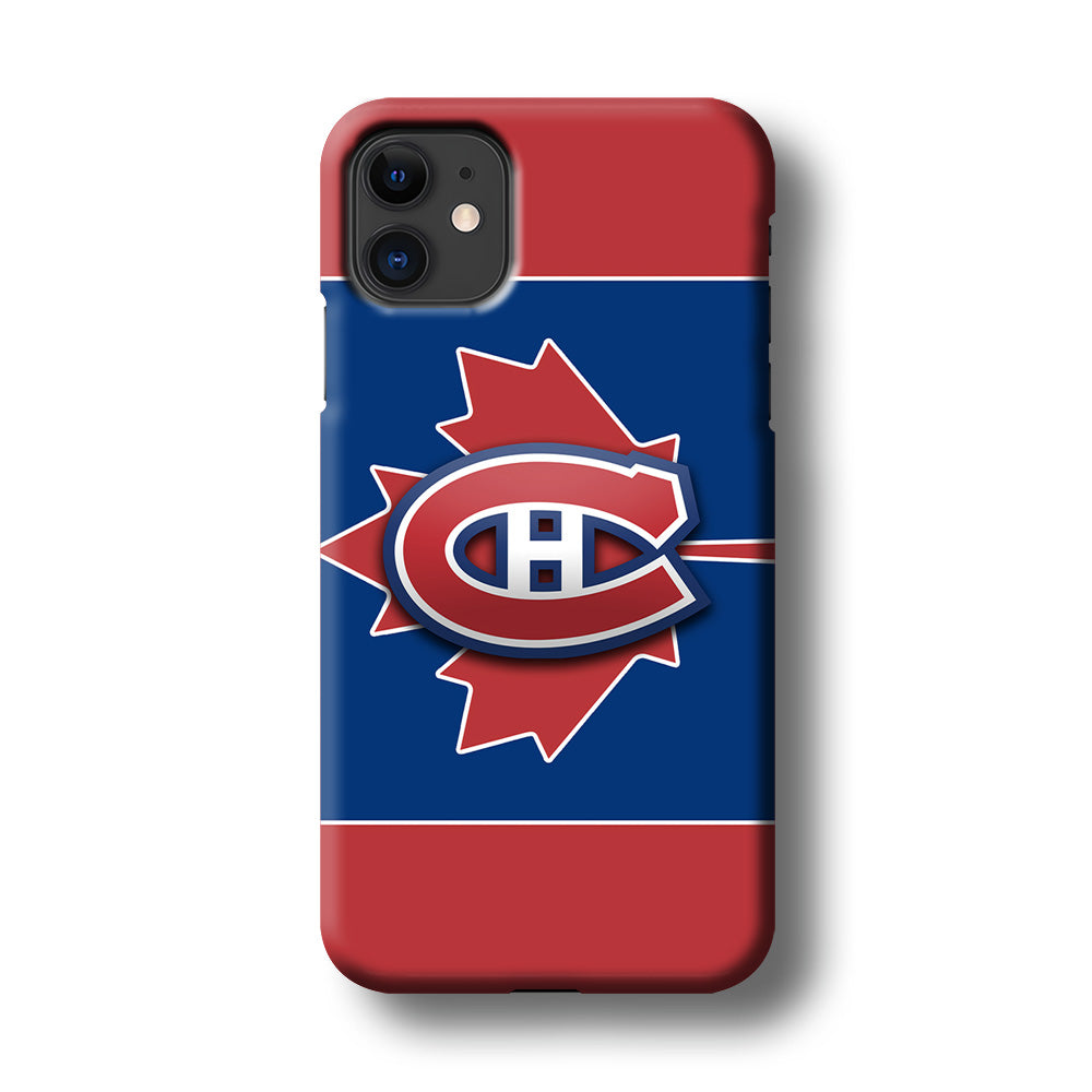 Hockey Montréal Canadiens NHL 002 iPhone 11 Case-Phone Case-3D Case-Altracase