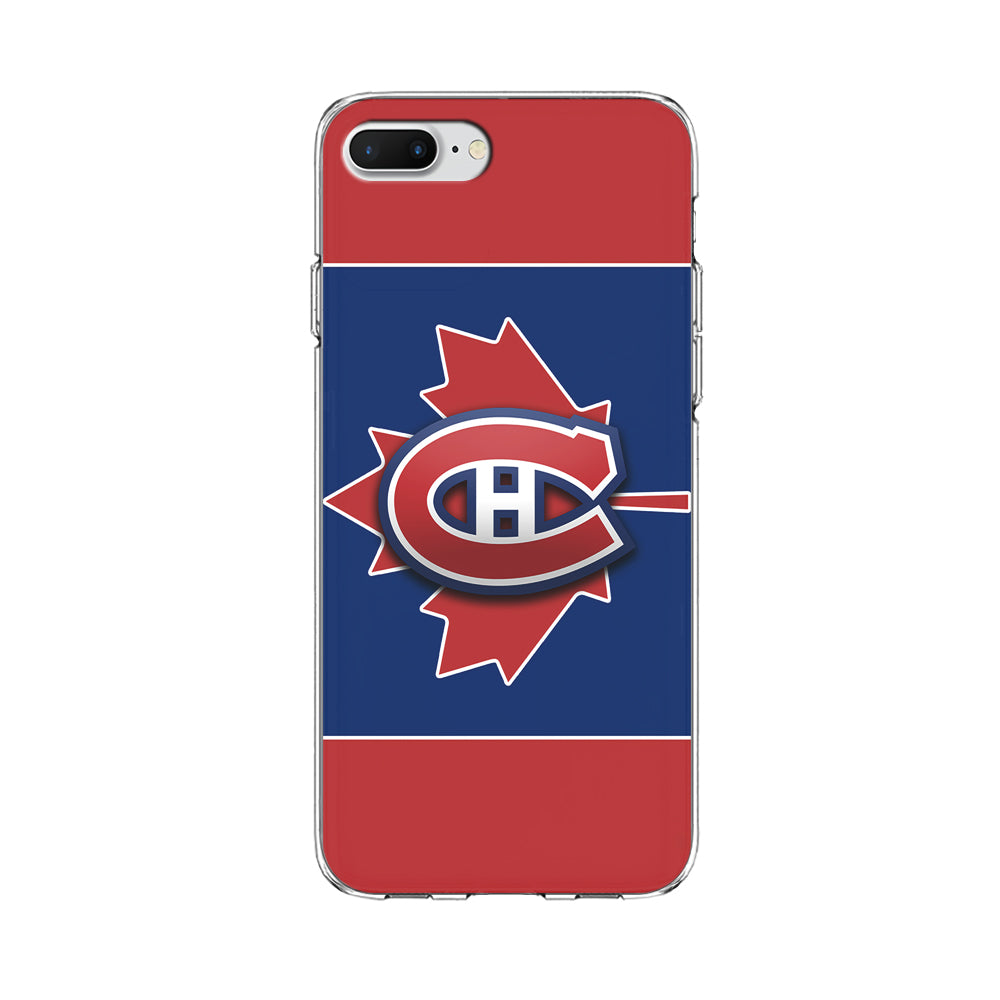 Hockey Montréal Canadiens NHL 002 iPhone 8 Plus Case-Phone Case-Clear Soft Case-Altracase