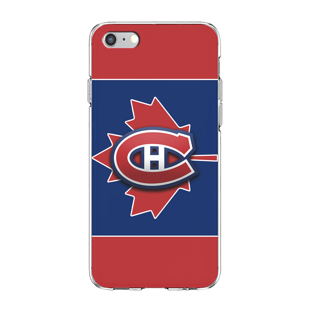 Hockey Montréal Canadiens NHL 002 iPhone 6 Plus | 6s Plus Case-Phone Case-Clear Soft Case-Altracase