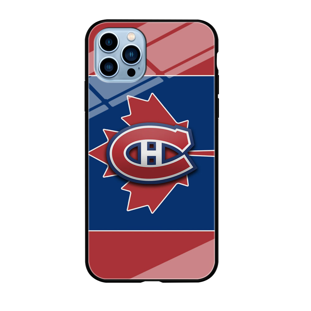 Hockey Montréal Canadiens NHL 002 iPhone 12 Pro Max Case-Phone Case-Tempered Glass Case-Altracase