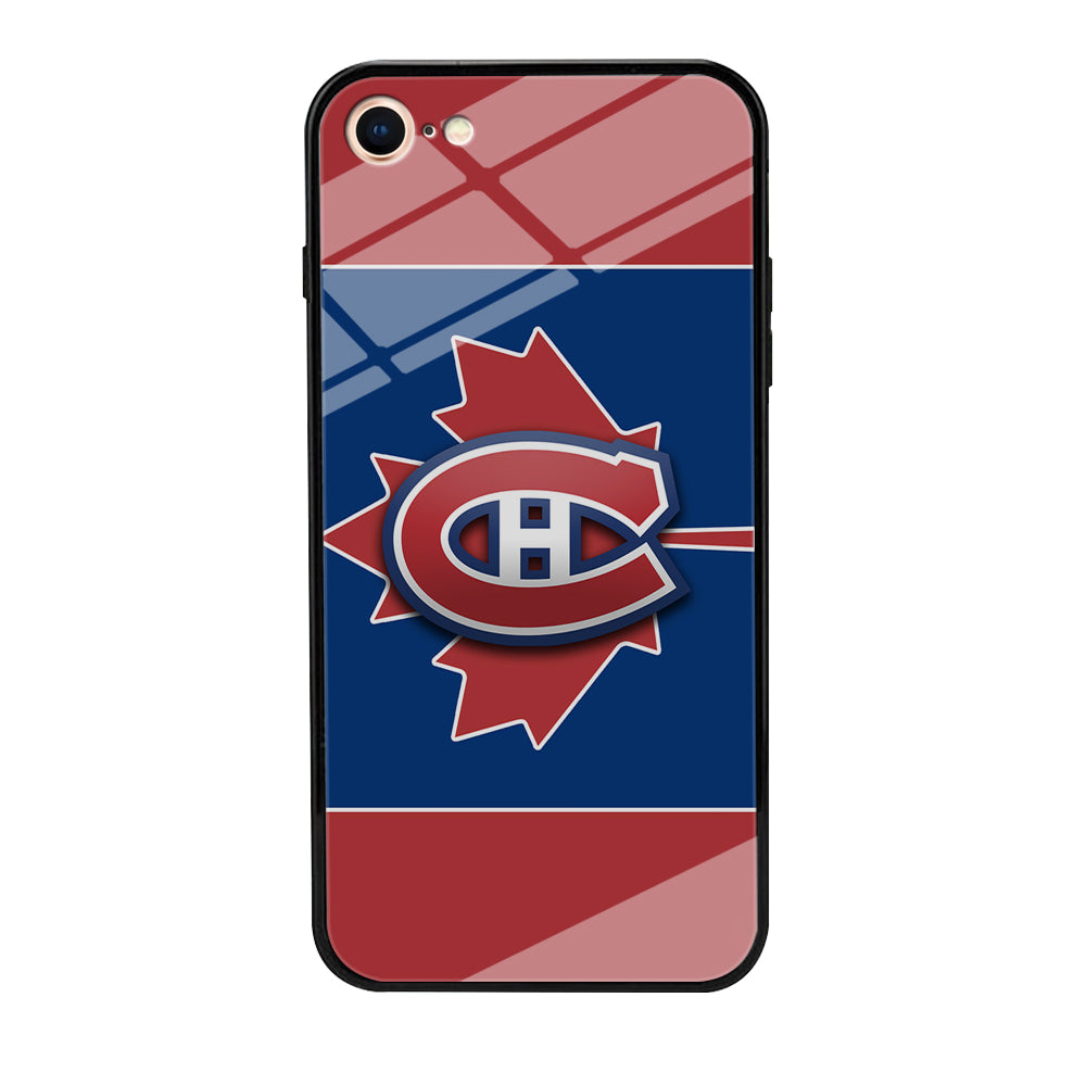 Hockey Montréal Canadiens NHL 002 iPhone 7 Case-Phone Case-Tempered Glass Case-Altracase