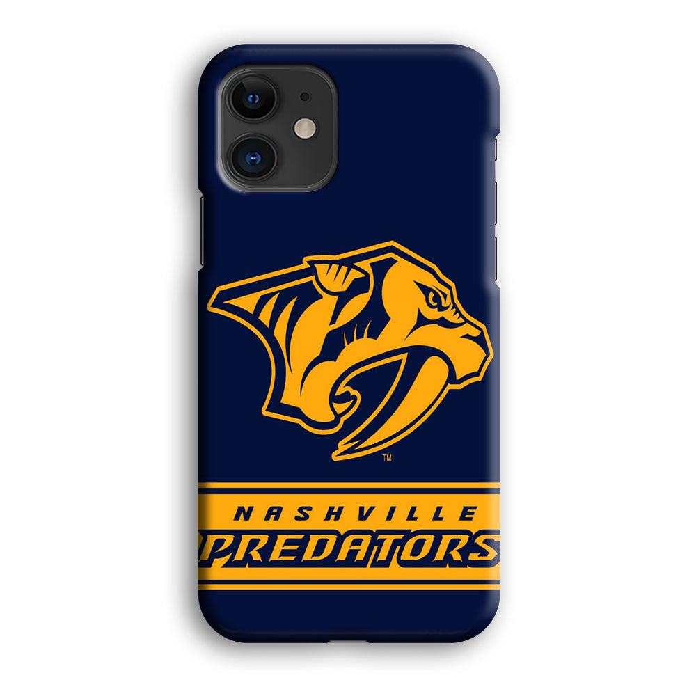 Hockey Nashville Predators NHL 001 iPhone 12 Mini Case-Phone Case-3D Case-Altracase