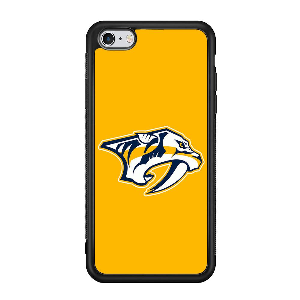 Hockey Nashville Predators NHL 002 iPhone 6 | 6s Case-Phone Case-Rubber Black (2D Case)-Altracase