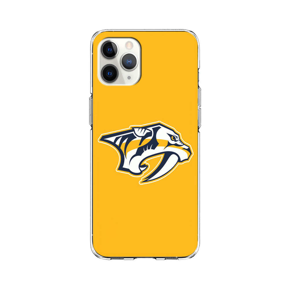 Hockey Nashville Predators NHL 002 iPhone 11 Pro Max Case-Phone Case-Clear Soft Case-Altracase