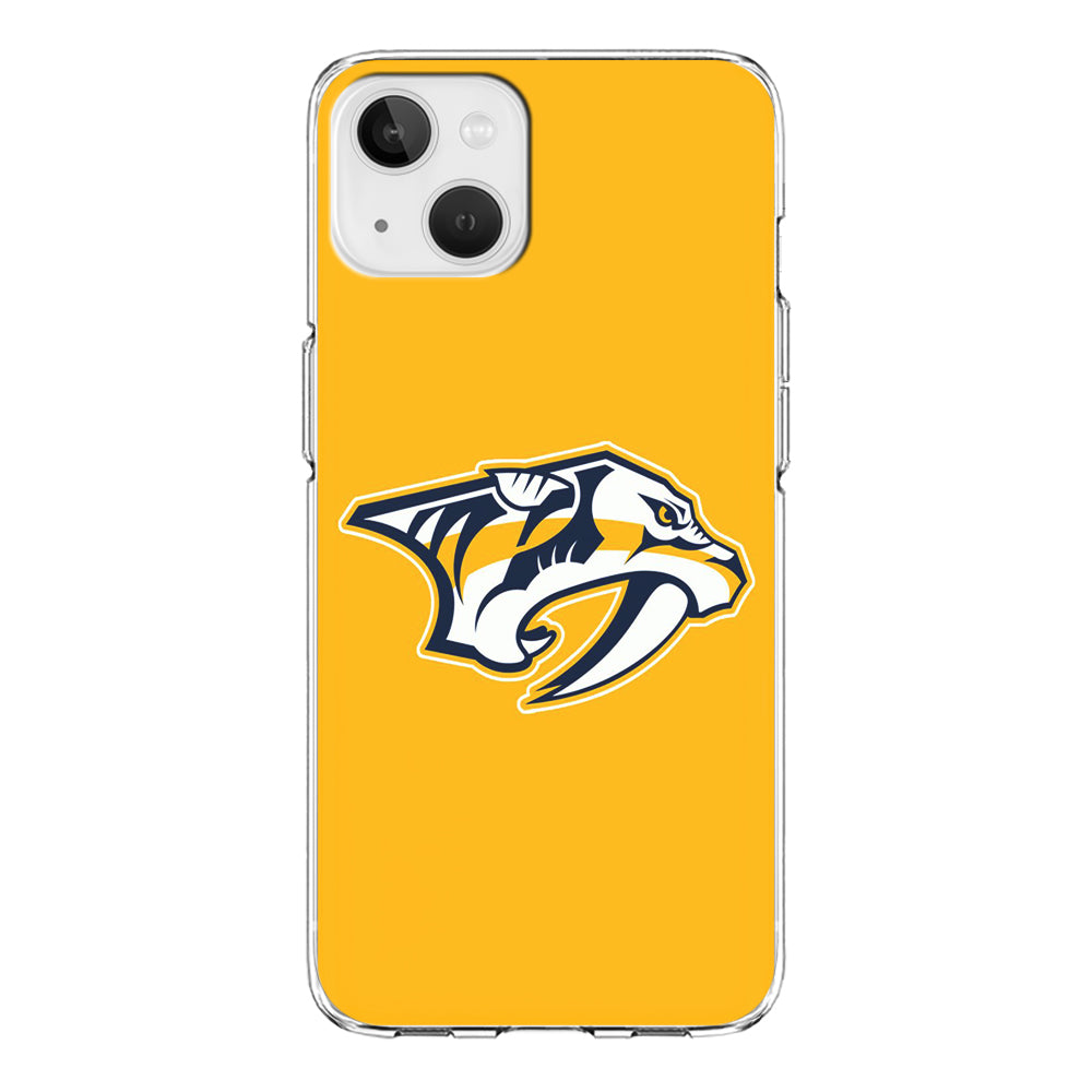 Hockey Nashville Predators NHL 002 iPhone 13 Mini Case-Phone Case-Clear Soft Case-Altracase