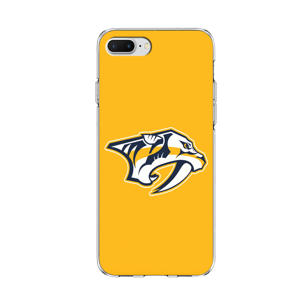 Hockey Nashville Predators NHL 002 iPhone 8 Plus Case-Phone Case-Clear Soft Case-Altracase