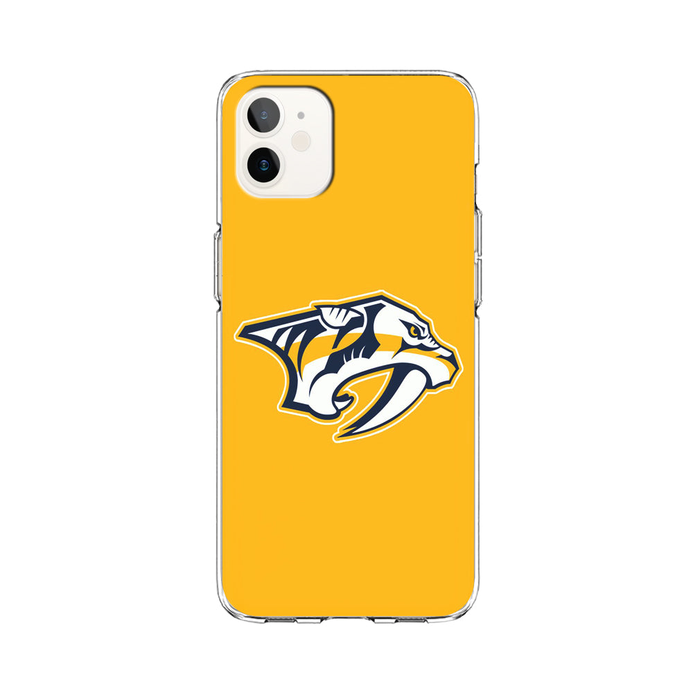 Hockey Nashville Predators NHL 002 iPhone 12 Case-Phone Case-Clear Soft Case-Altracase