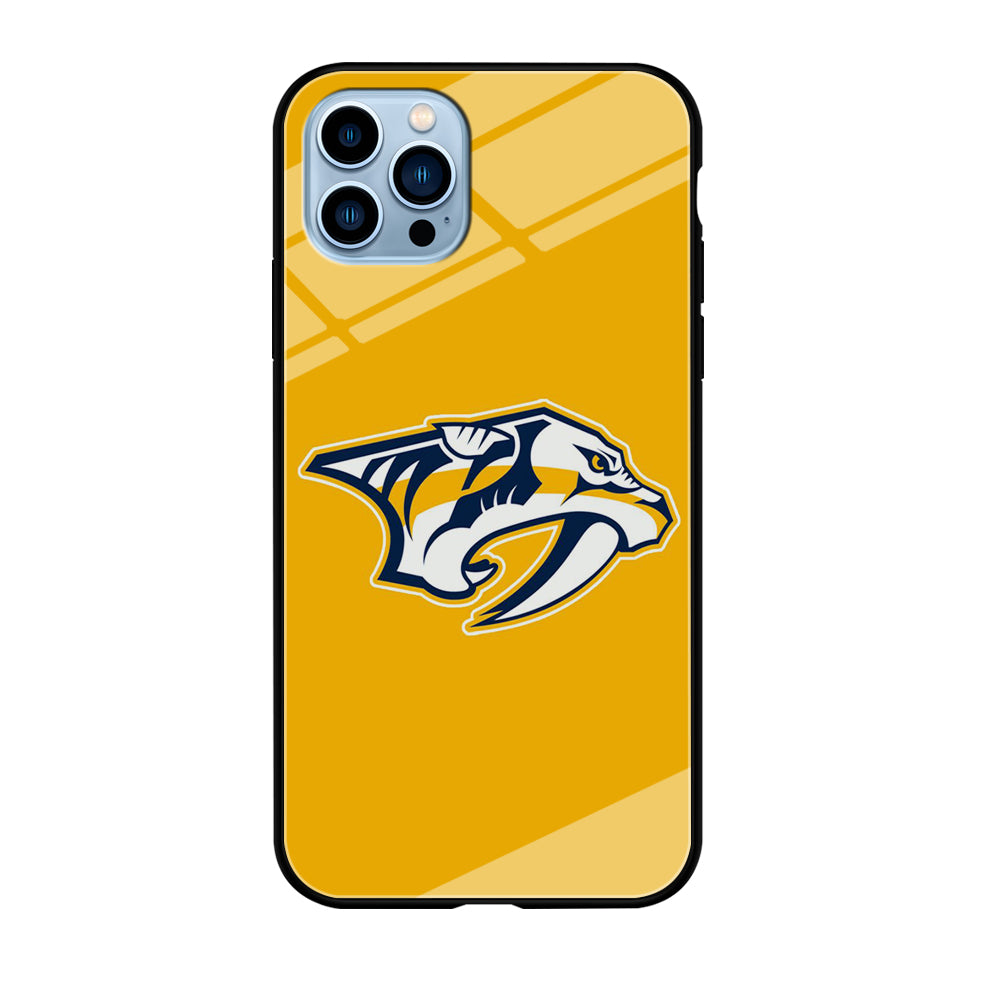 Hockey Nashville Predators NHL 002 iPhone 12 Pro Max Case-Phone Case-Tempered Glass Case-Altracase