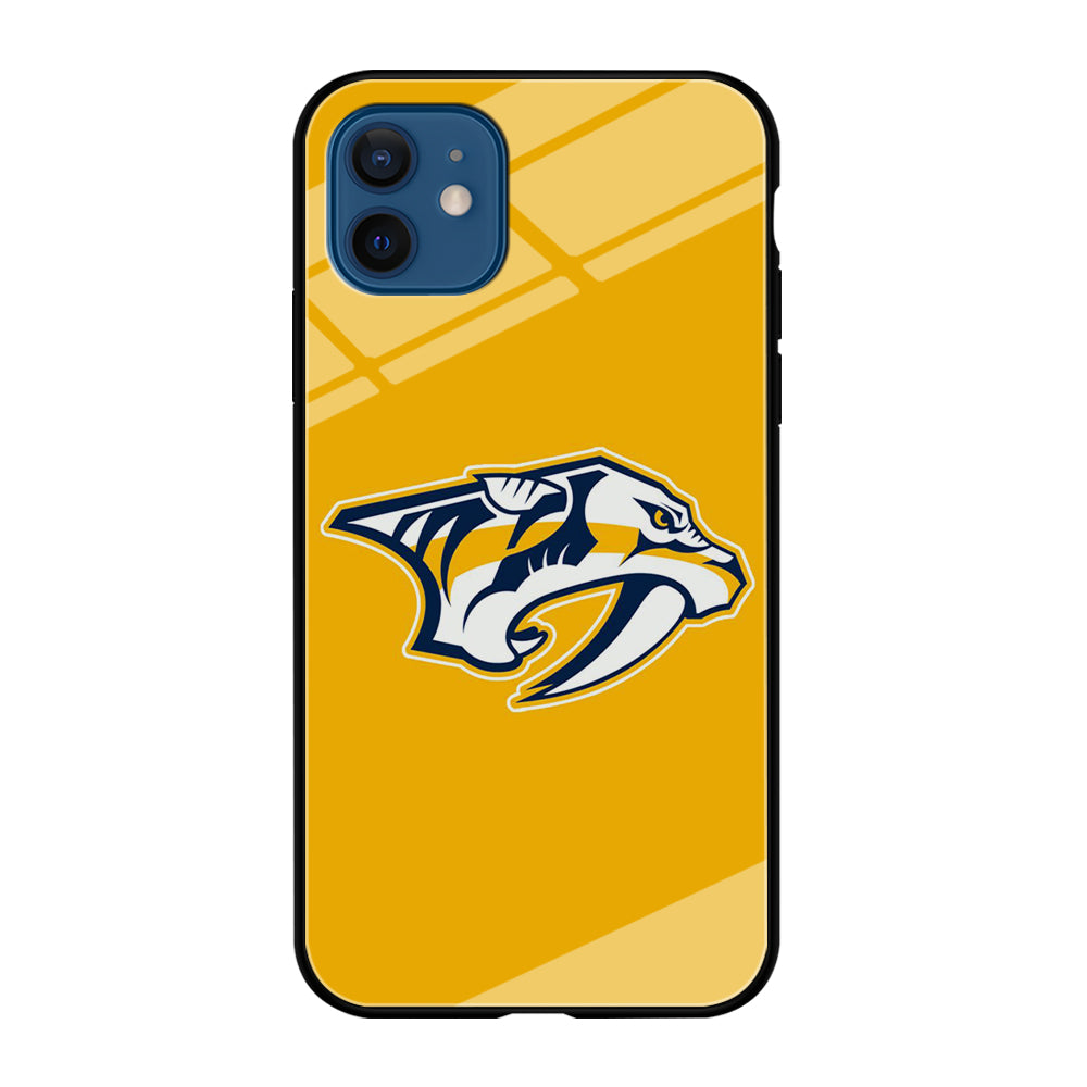 Hockey Nashville Predators NHL 002 iPhone 12 Mini Case-Phone Case-Tempered Glass Case-Altracase