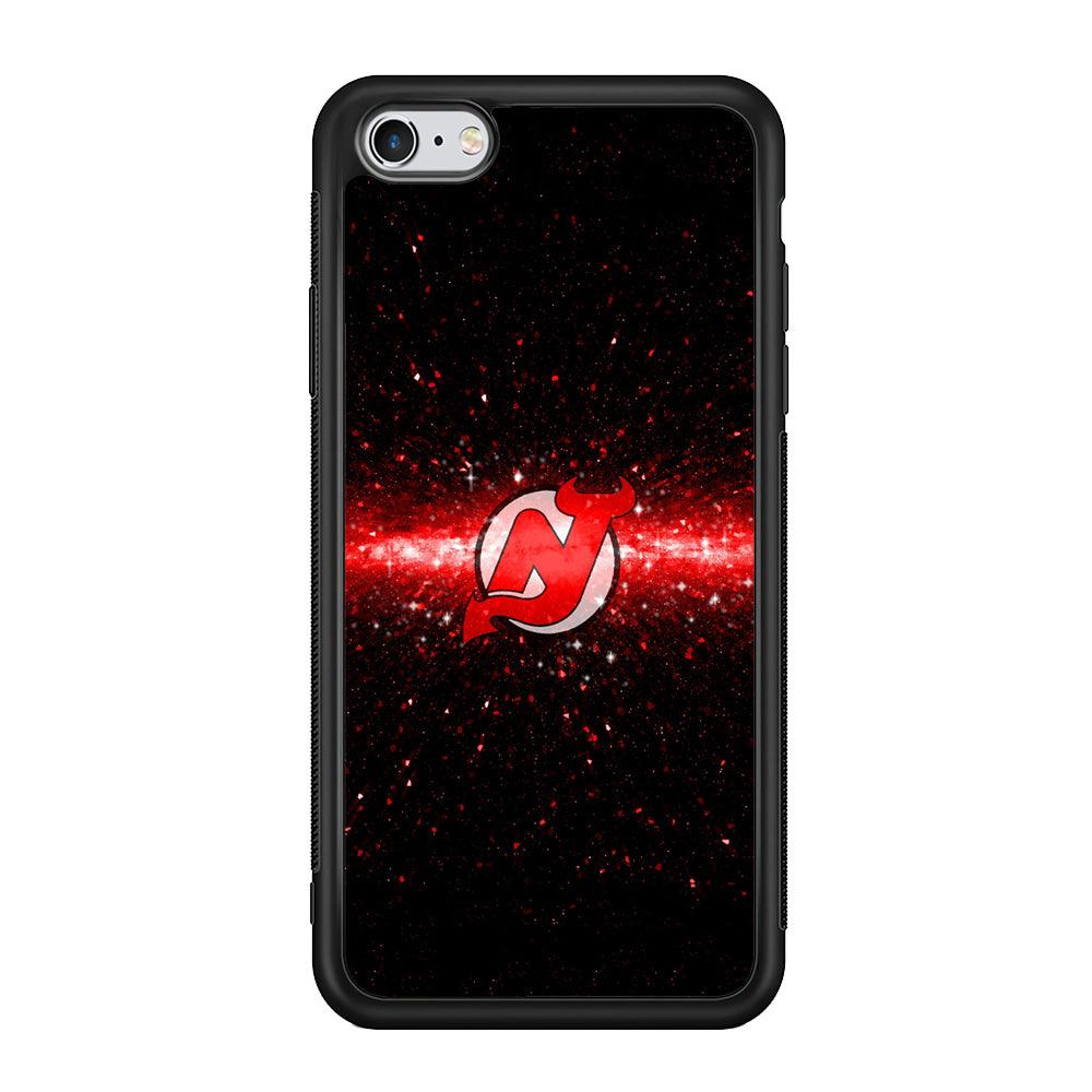 Hockey New Jersey Devils NHL 001 iPhone 6 | 6s Case-Phone Case-Rubber Black (2D Case)-Altracase