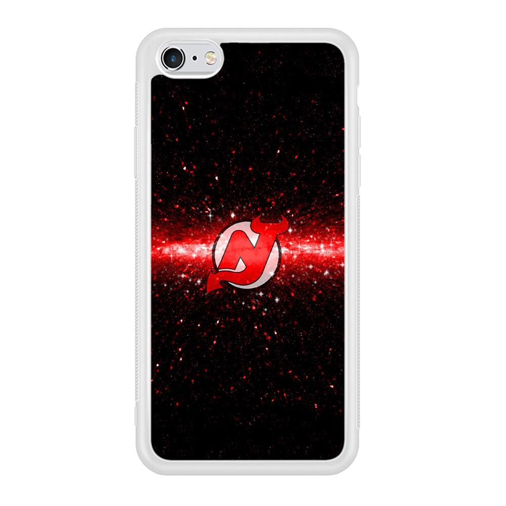 Hockey New Jersey Devils NHL 001 iPhone 6 | 6s Case-Phone Case-Rubber White (2D Case)-Altracase