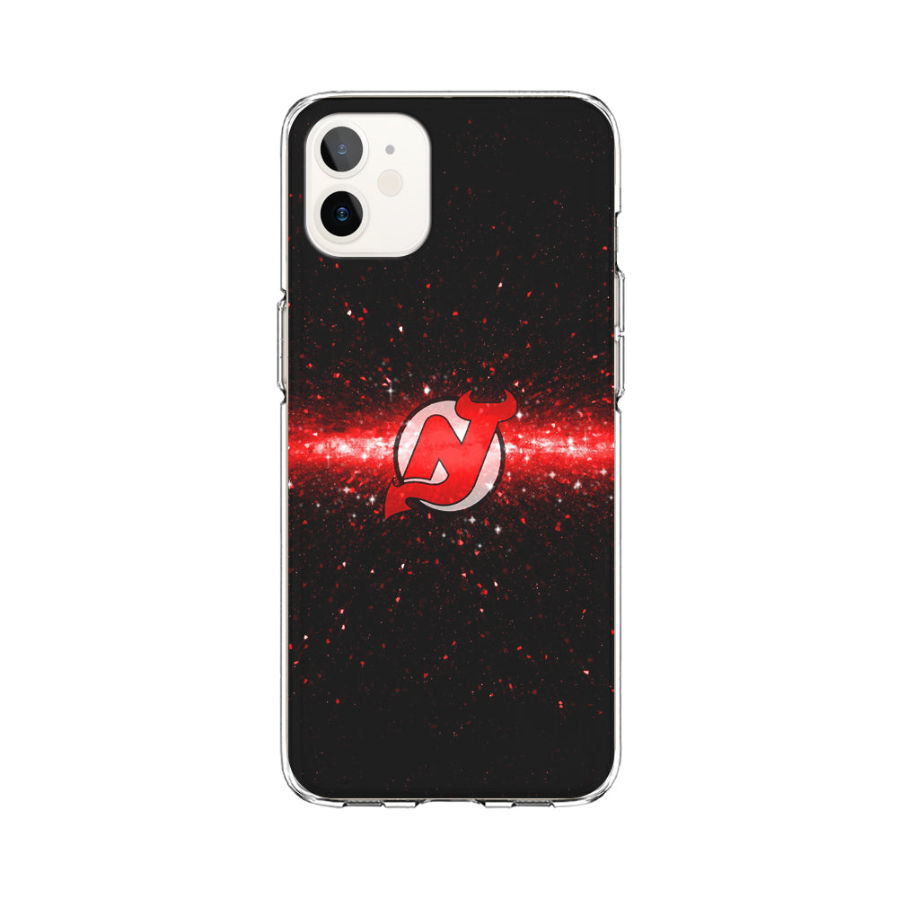 Hockey New Jersey Devils NHL 001 iPhone 12 Case-Phone Case-Clear Soft Case-Altracase