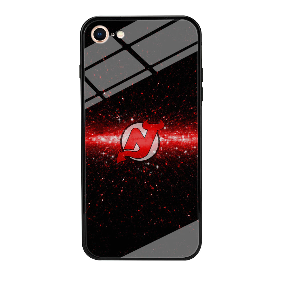 Hockey New Jersey Devils NHL 001 iPhone 7 Case-Phone Case-Tempered Glass Case-Altracase