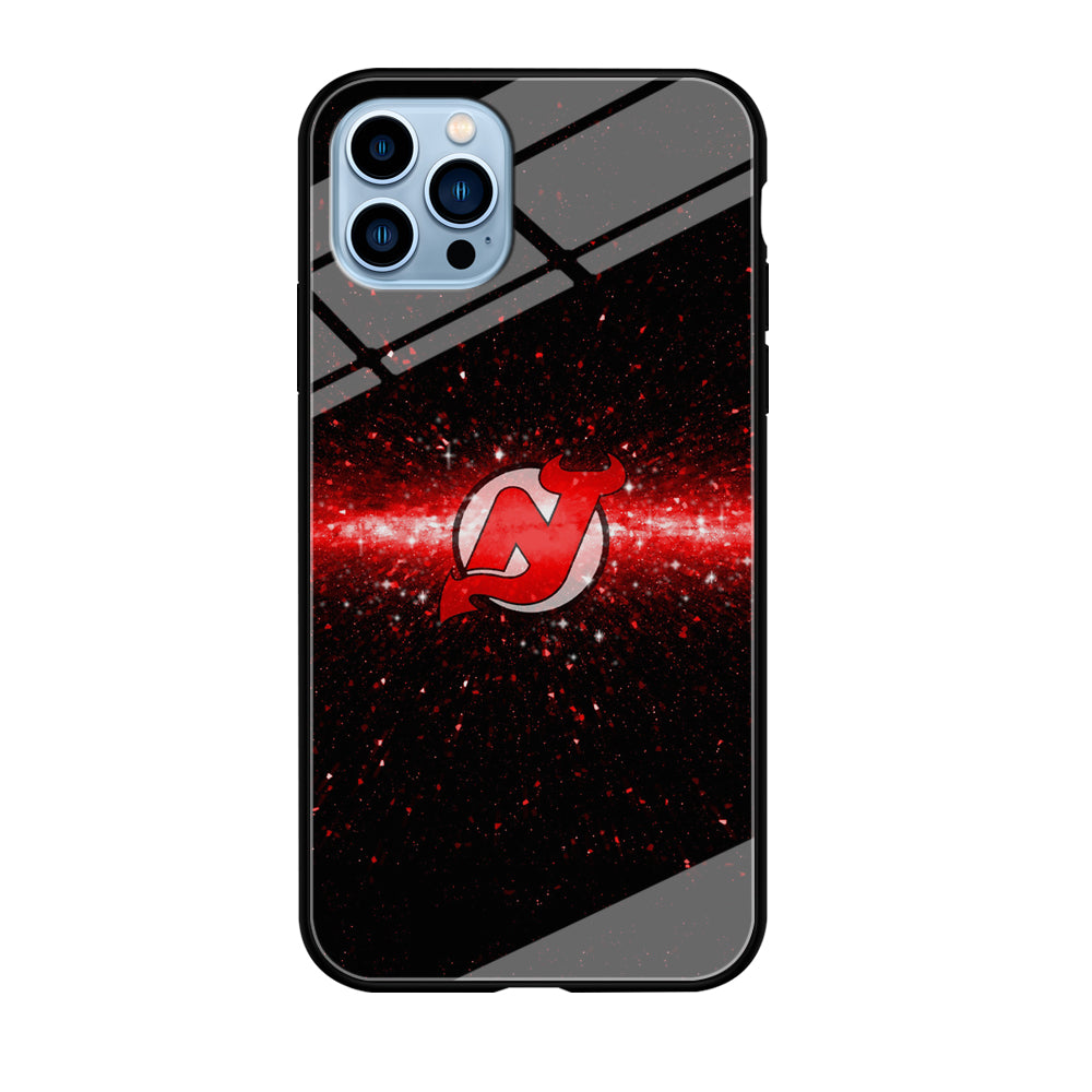 Hockey New Jersey Devils NHL 001 iPhone 12 Pro Max Case-Phone Case-Tempered Glass Case-Altracase