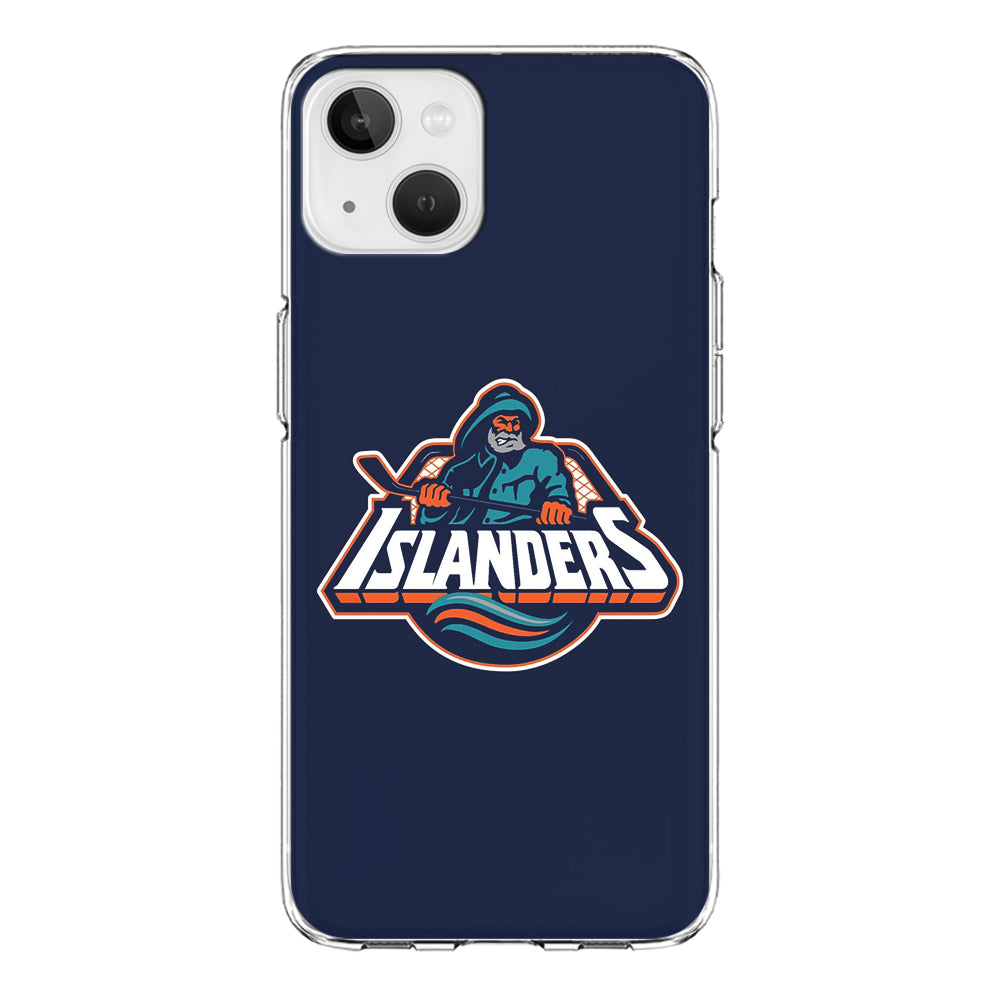 Hockey New York Islanders NHL 001 iPhone 13 Mini Case-Phone Case-Clear Soft Case-Altracase