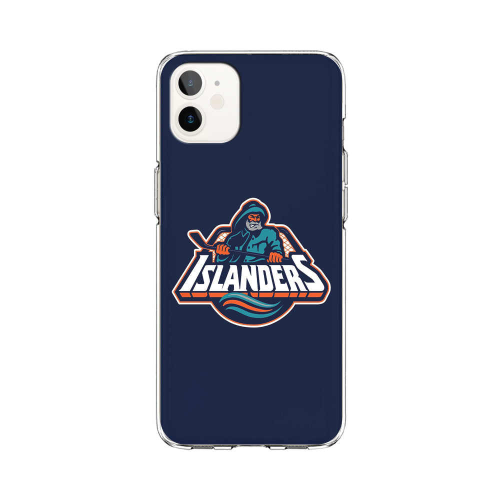Hockey New York Islanders NHL 001 iPhone 12 Case-Phone Case-Clear Soft Case-Altracase
