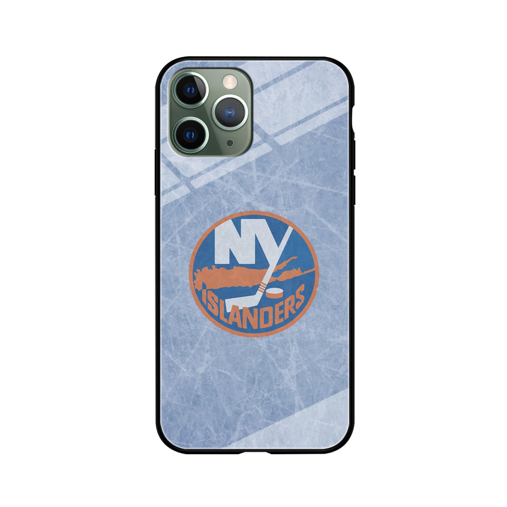 Hockey New York Islanders NHL 002 iPhone 11 Pro Max Case-Phone Case-Tempered Glass Case-Altracase