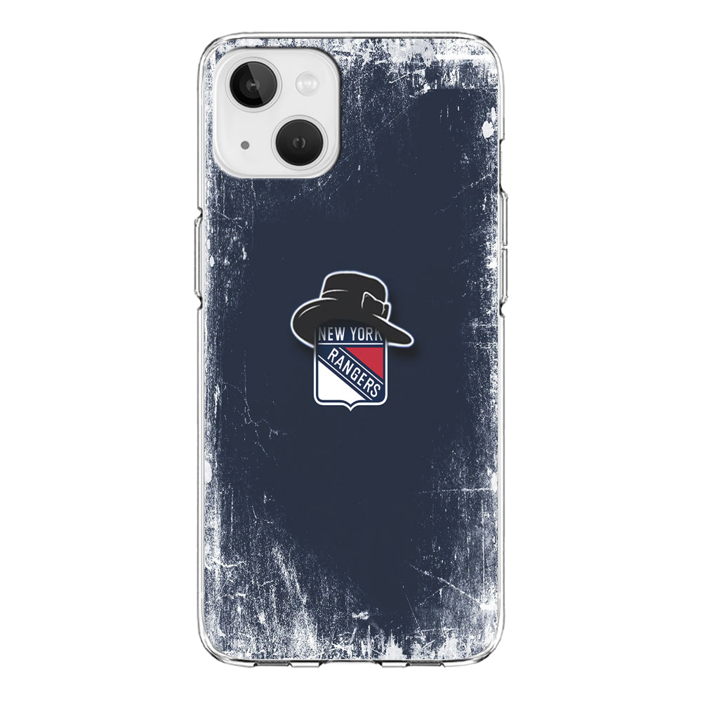 Hockey New York Rangers NHL 001 iPhone 13 Mini Case-Phone Case-Clear Soft Case-Altracase