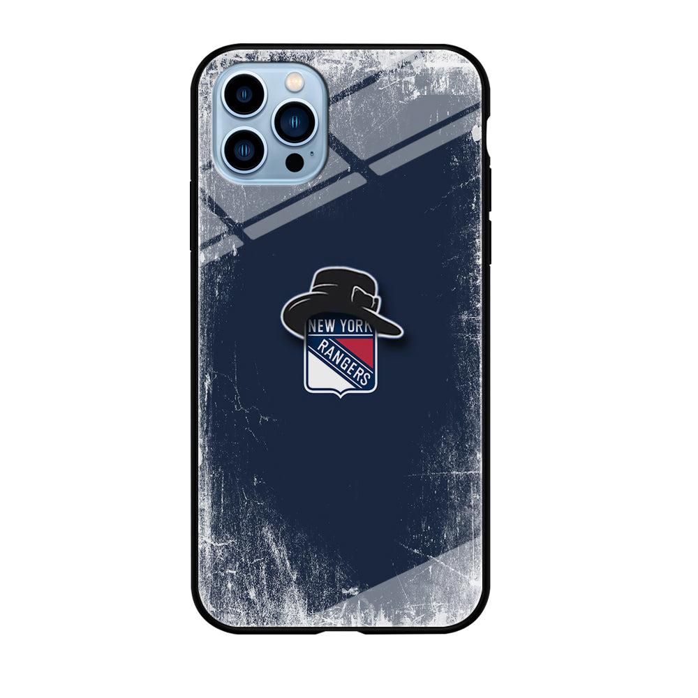 Hockey New York Rangers NHL 001 iPhone 12 Pro Max Case-Phone Case-Tempered Glass Case-Altracase