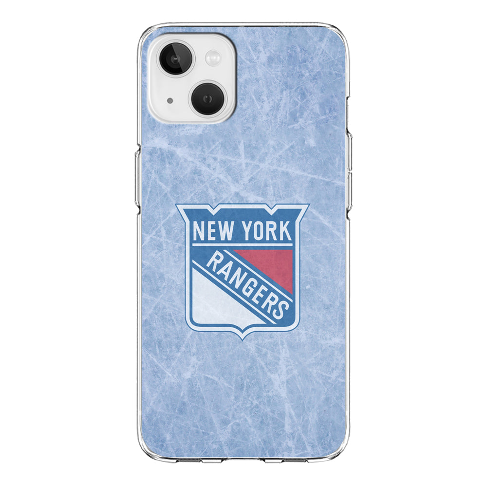Hockey New York Rangers NHL 002 iPhone 13 Mini Case-Phone Case-Clear Soft Case-Altracase