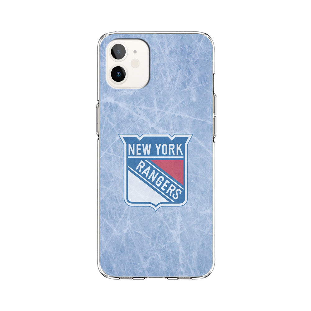 Hockey New York Rangers NHL 002 iPhone 12 Mini Case-Phone Case-Clear Soft Case-Altracase