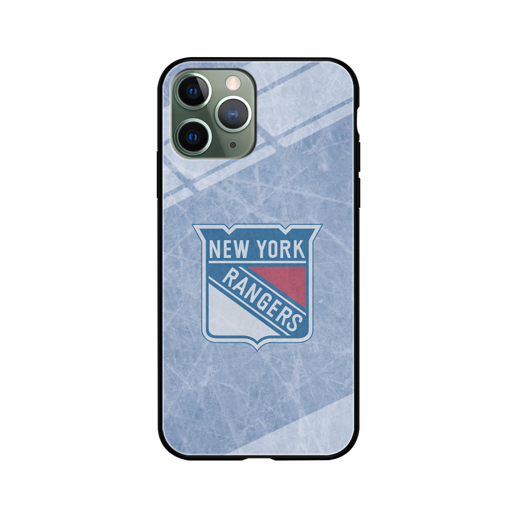 Hockey New York Rangers NHL 002 iPhone 11 Pro Max Case-Phone Case-Tempered Glass Case-Altracase