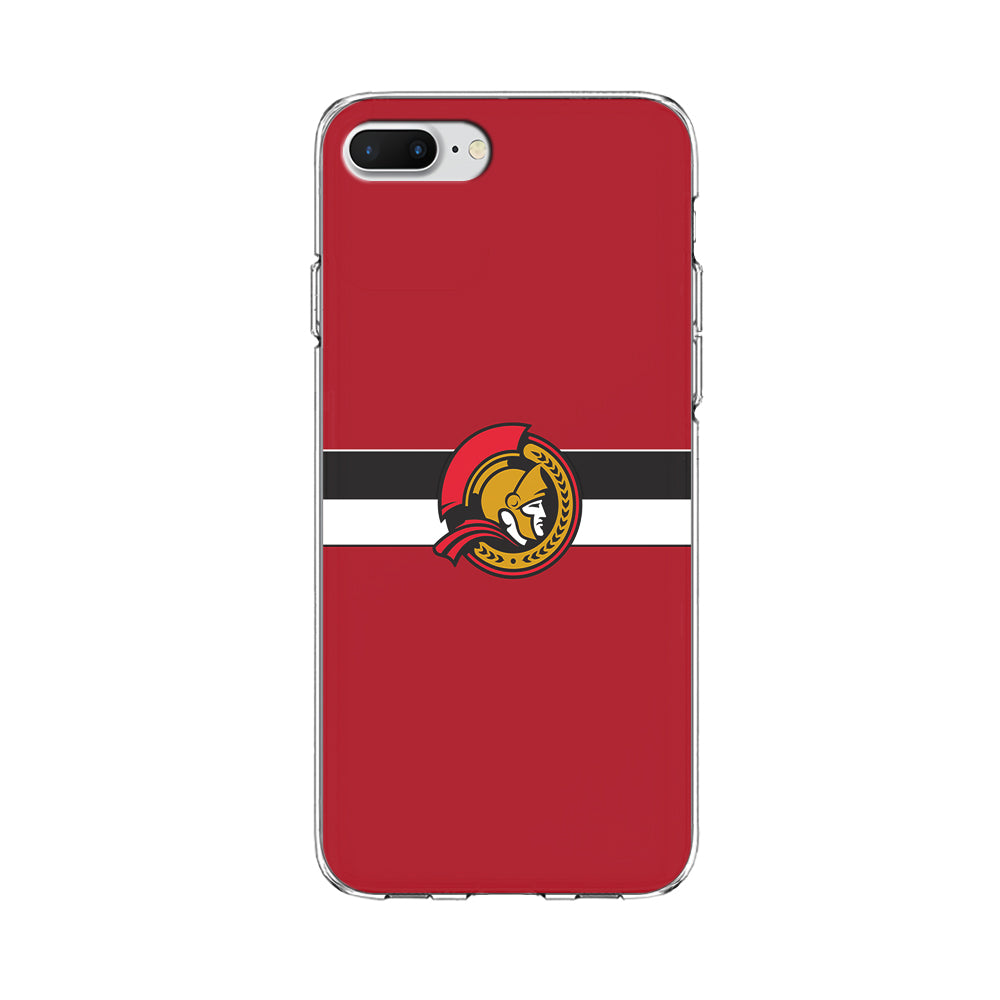 Hockey Ottawa Senators NHL 001 iPhone 8 Plus Case-Phone Case-Clear Soft Case-Altracase
