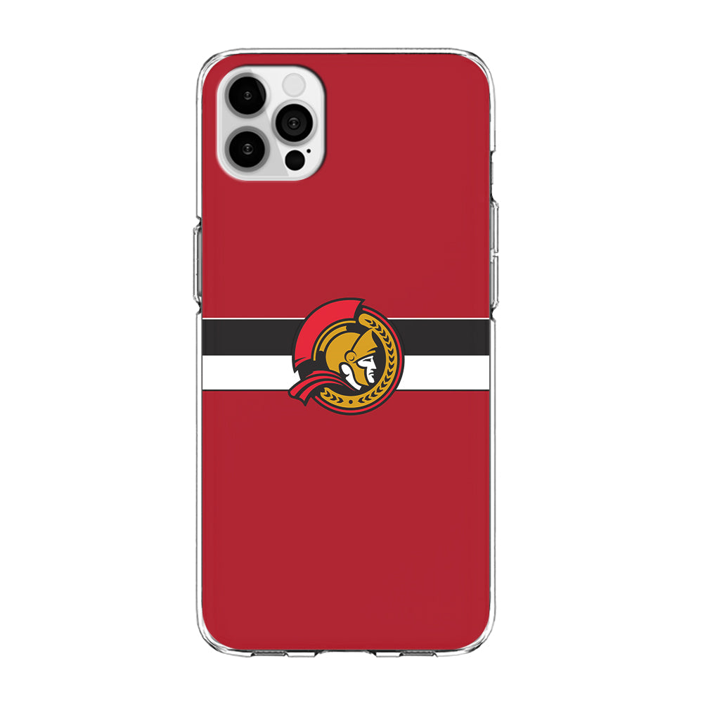 Hockey Ottawa Senators NHL 001 iPhone 13 Pro Max Case-Phone Case-Clear Soft Case-Altracase