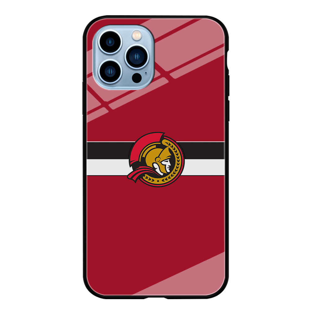 Hockey Ottawa Senators NHL 001 iPhone 15 Pro Case-Phone Case-Tempered Glass Case-Altracase