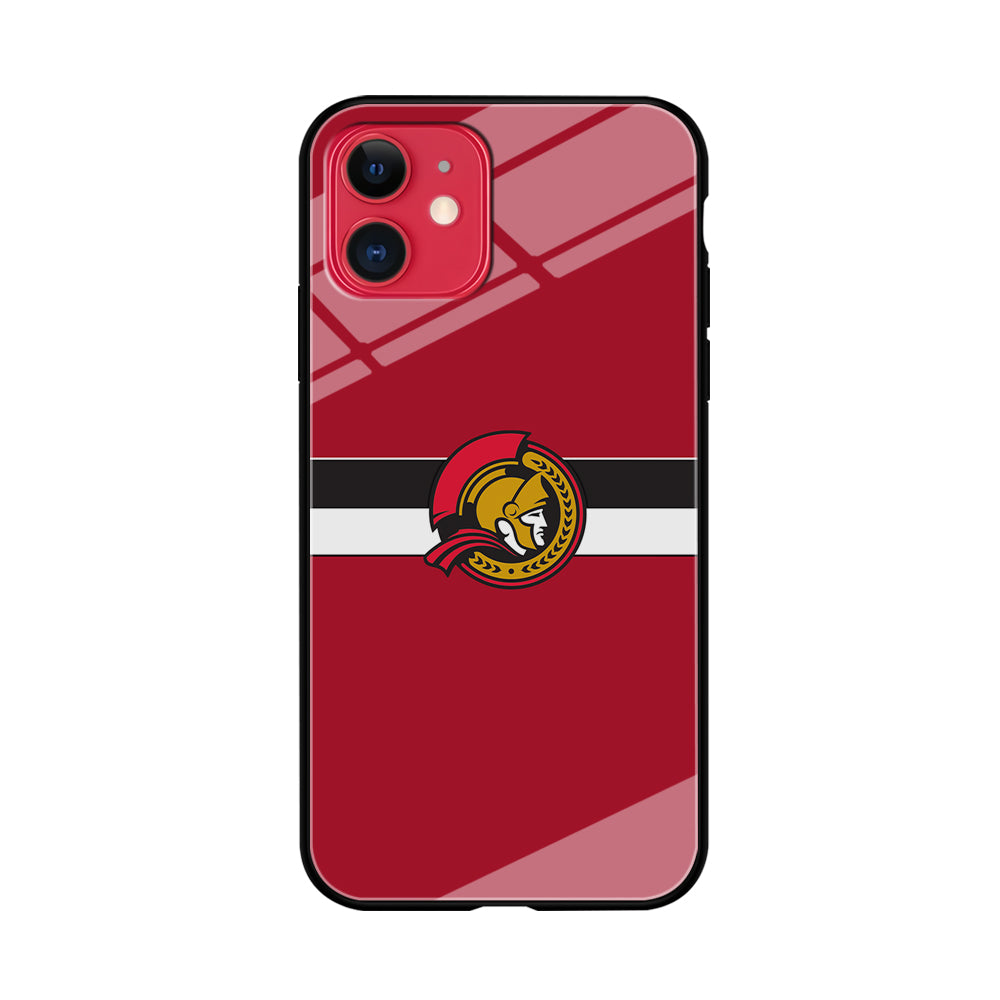 Hockey Ottawa Senators NHL 001 iPhone 11 Case-Phone Case-Tempered Glass Case-Altracase